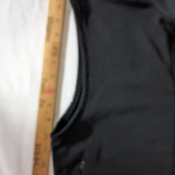 Polaris women's black zippered high neck sweater vest size medium USA - Picture 8 of 8
